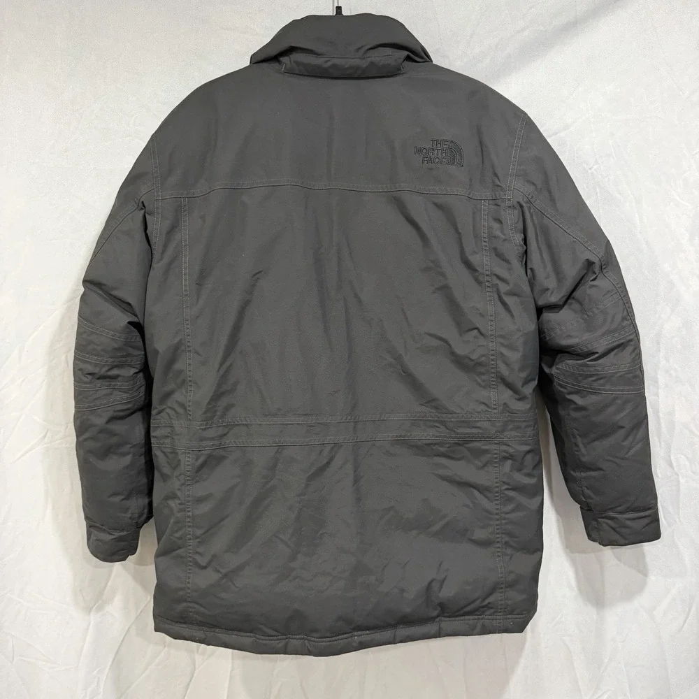 The North Face McMurdo Parka, Down, Waterproof, Black/gray, Men's L No Hood 550